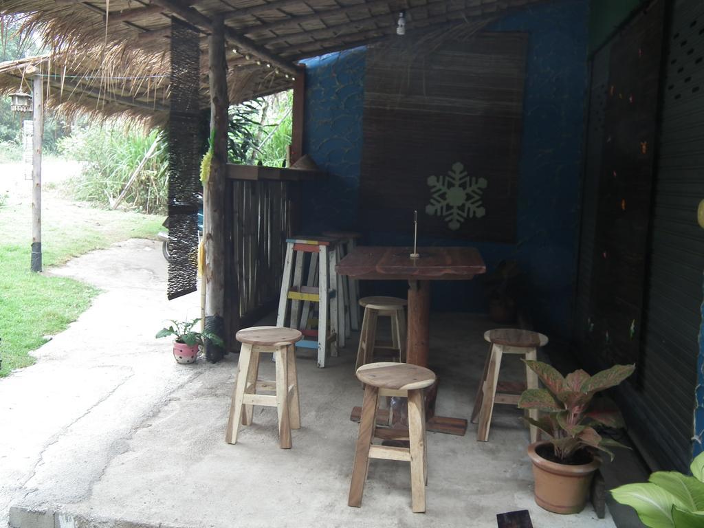 Pai Bamboo Hut Hotell Exteriör bild