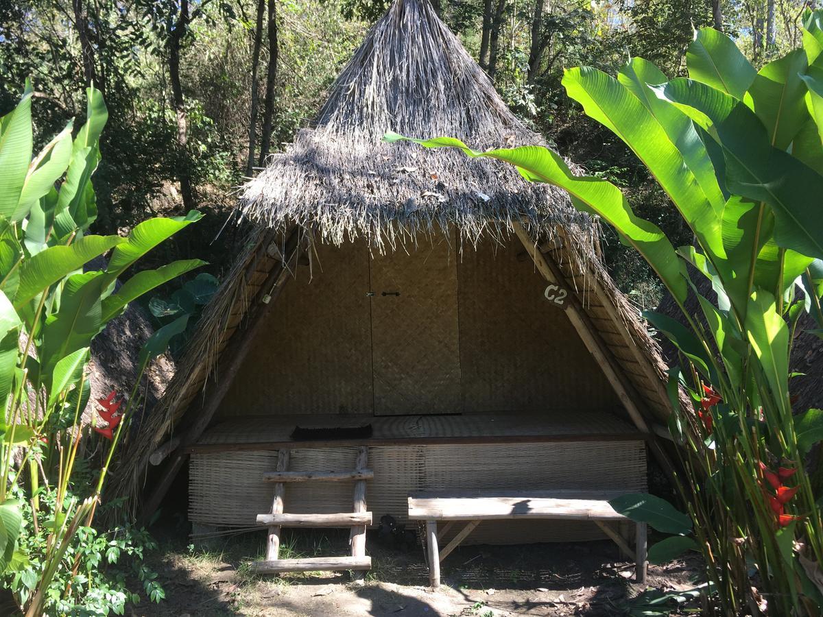 Pai Bamboo Hut Hotell Exteriör bild