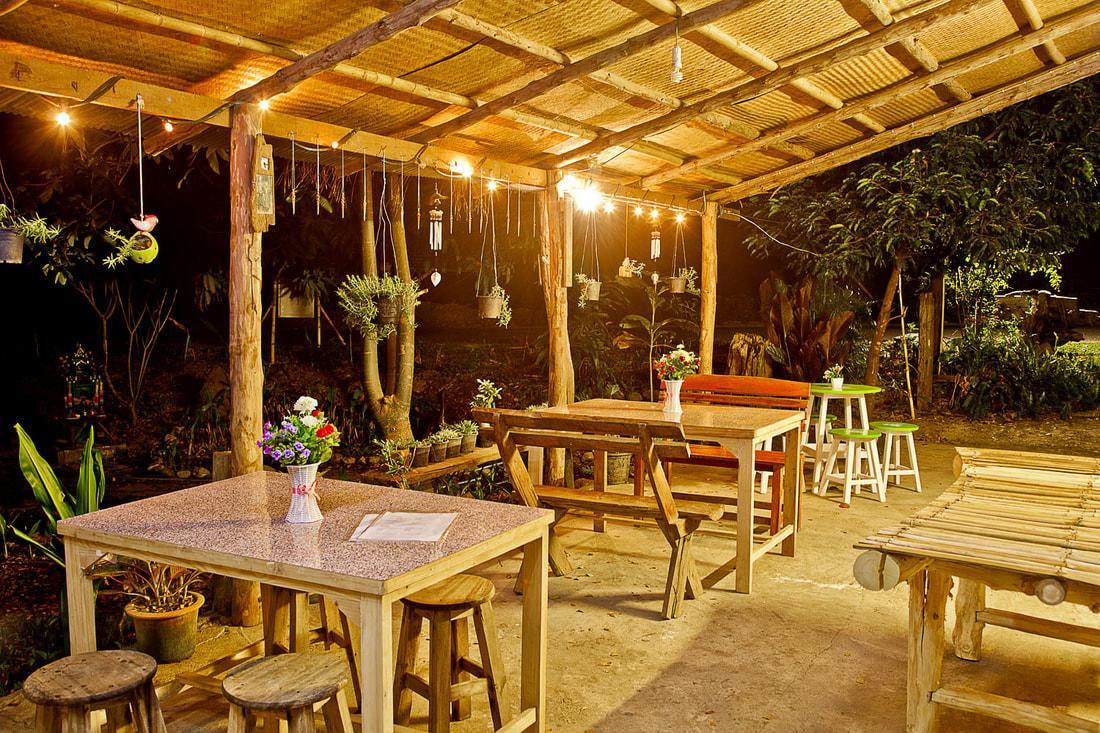 Pai Bamboo Hut Hotell Exteriör bild