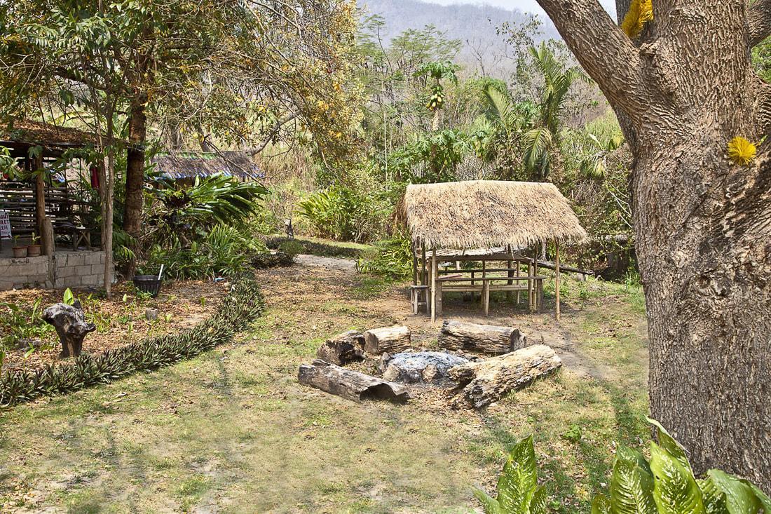 Pai Bamboo Hut Hotell Exteriör bild
